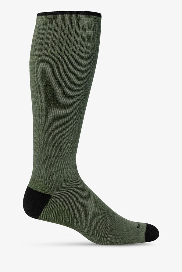 Sockwell Elevation Men's 20-30 mmHg Firm Compression Socks - Eucalyptus - 1