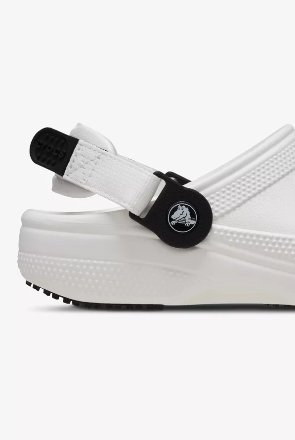 Crocs Unisex Classic Work White Clogs, Nursing Footwear Crocs Unisex Classic Work White Clogs, Nursing Footwear