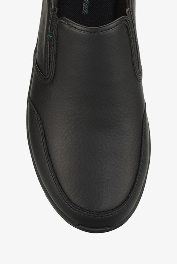 Emeril Lagasse Quarter Leather Men's Slip-on Chef Shoes - Black - 2