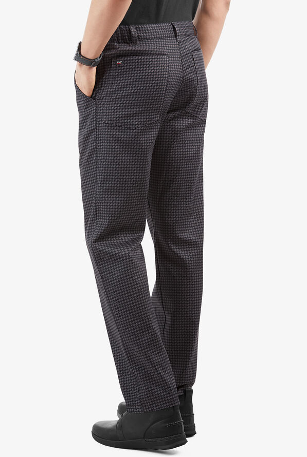 Men's Slim Executive Houndstooth Chef Pants, Houndstooth Chef Pants