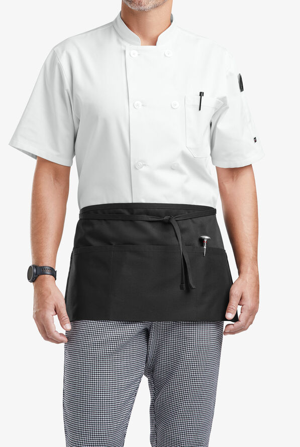 Port Authority® Easy Care Waist Apron with Stain Release - Black - 1