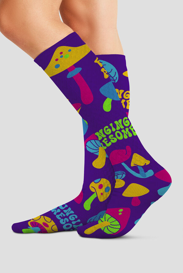 Cherokee Women's Fungi 10-15 mmHg Light Compression Socks - null - 2
