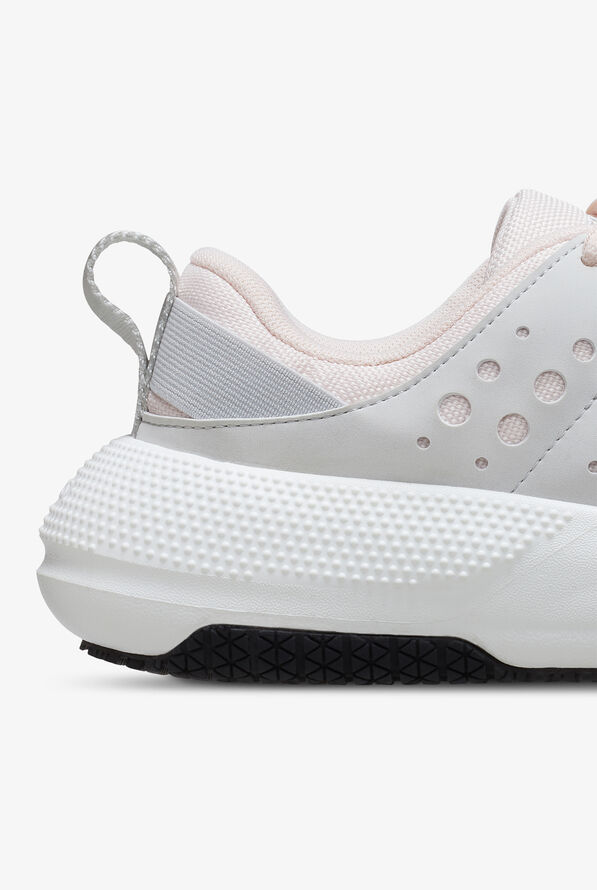 Crocs Women's On the Clock Atmosphere Athletic Lace Up Shoes - Grey - 4