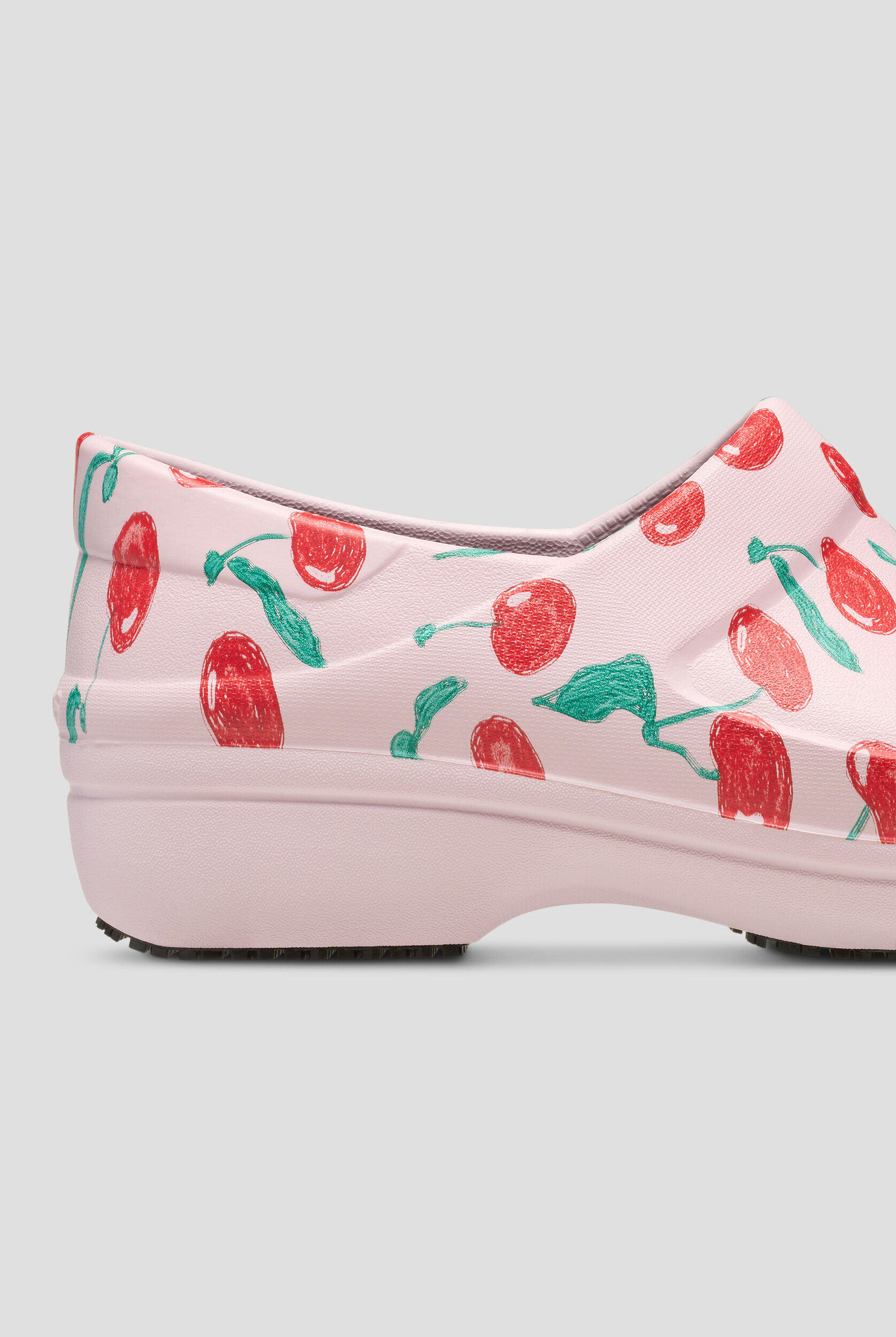 Crocs™ Women's Neria Pro II LiteRide Slip Resistant Cherry Print