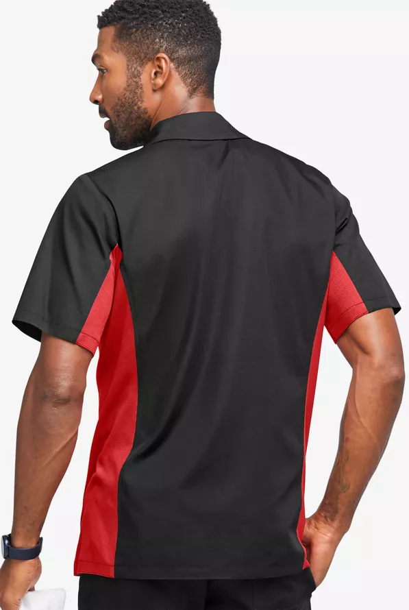 Men's Versa Kitchen Shirt With Mesh Side Panels | Men's Kitchen Shirts Men's Versa Kitchen Shirt With Mesh Side Panels | Men's Kitchen Shirts