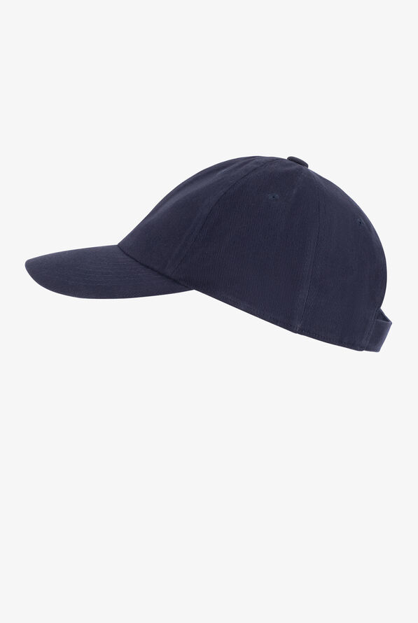 Unstructured 6-Panel Unisex Adjustable Chef Baseball Cap - Navy - 1