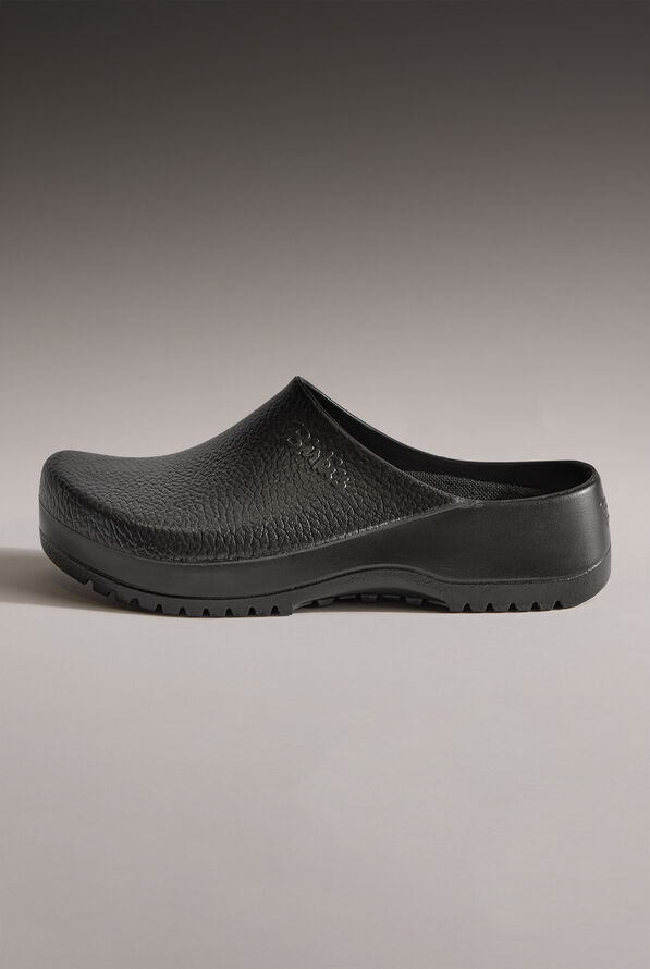 Birkenstock Unisex Super Birki Black Clogs - Black - 1