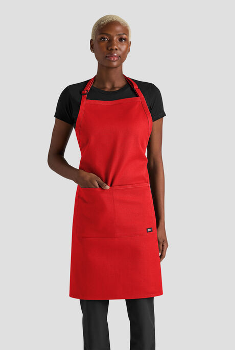 Industry Line Cavalry Twill Unisex Adjustable Bib Apron