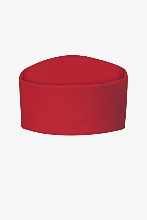 UA CHEF™ Chef Unisex 100% Cotton Skull Caps - True Red - 1