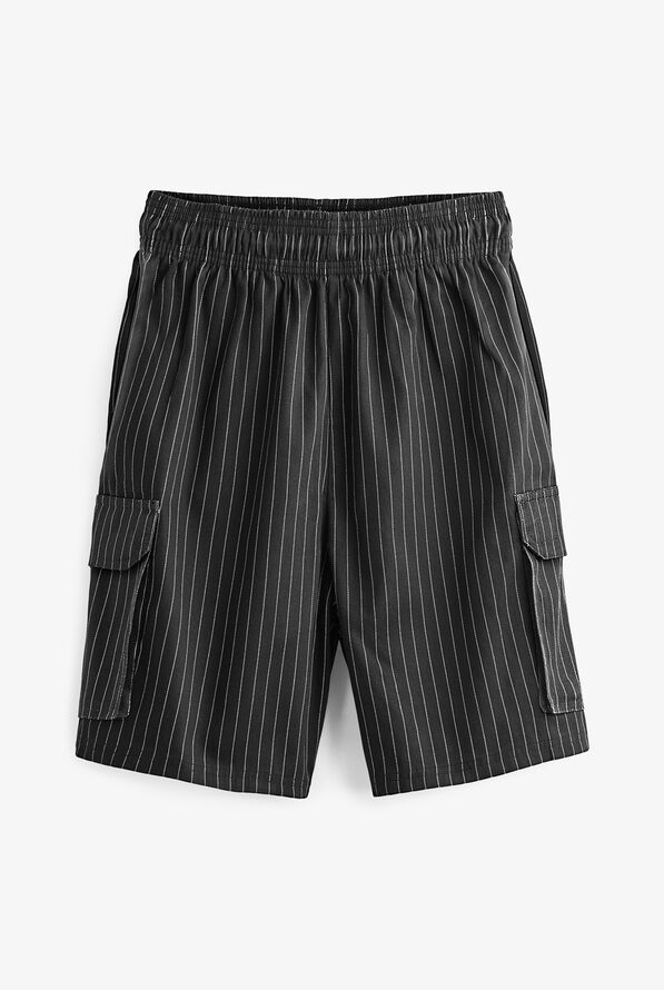 UA CHEF™ Pinstripe Men's 6-Pocket Cargo Printed Chef Shorts - null - 1