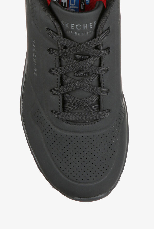 Skechers Work Women's Uno SR Athletic Lace Up Shoes - Black - 2