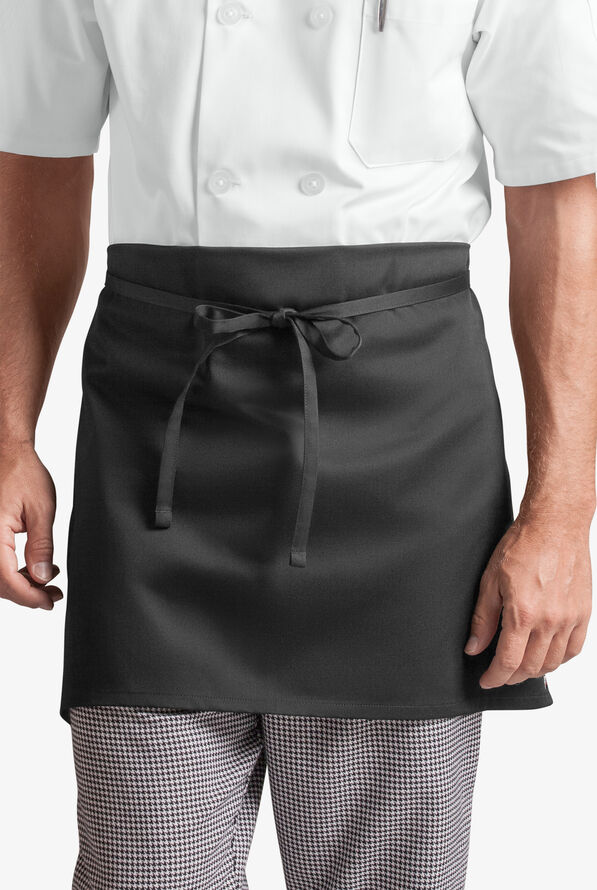 On The Line Chef Unisex Four-Way Chef Apron - Black - 1
