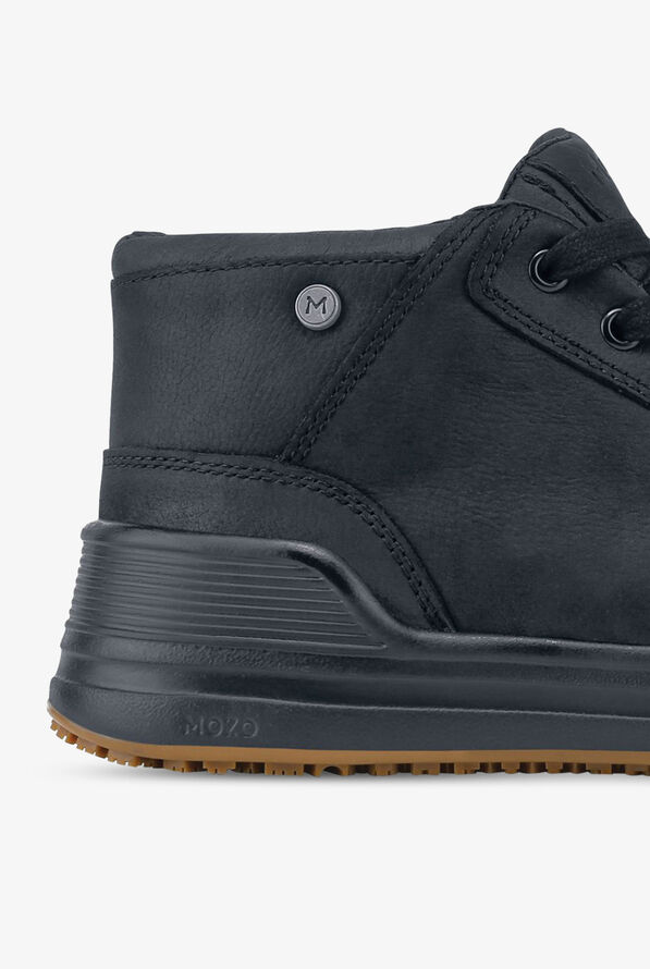 Zapatos antideslizantes de gastronomía Mozo Natural para hombre - Black - 2