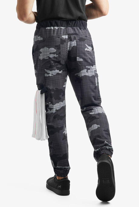CHEF PERFORMANCE Camo Men's 7-Pocket STRETCH Chef Jogger