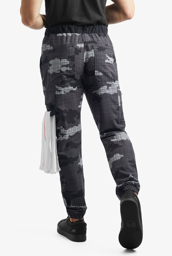 CHEF PERFORMANCE Men's Camo STRETCH Jogger Chef Pants, Chef Pants