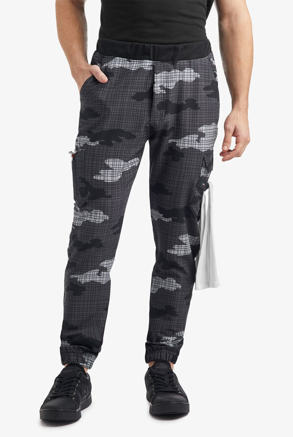 Pantalón estampado de gastronomía CHEF PERFORMANCE STRETCH Camo tipo jogger con 7 bolsillos para hombre - null - 1