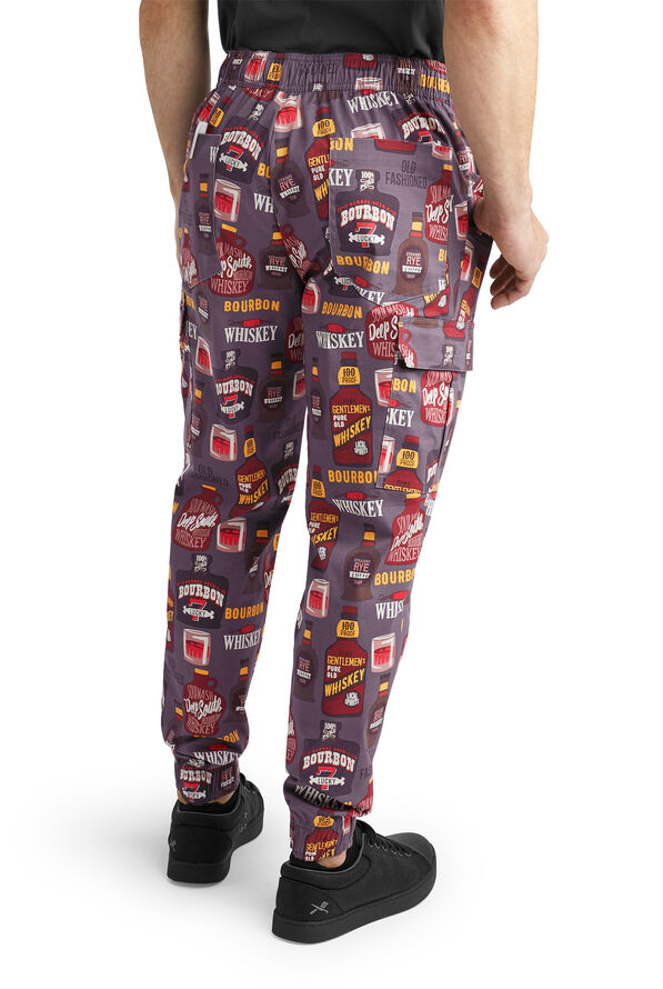 Chef 360 Men's Printed Utility STRETCH Jogger Pants, Chef Pants