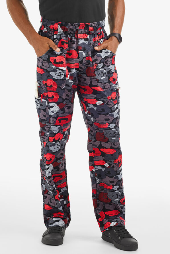 Pantalón de chef estampado UA CHEF™ Urban Camo con 7 bolsillos para hombre - null - 1