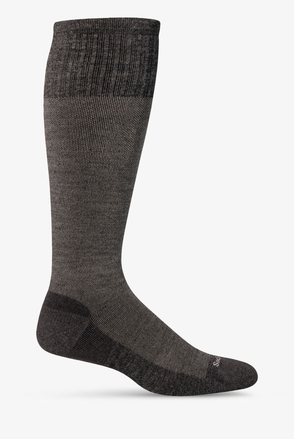 Sockwell The Basic Men's 15-20 mmHg Moderate Compression Socks - Charcoal - 1