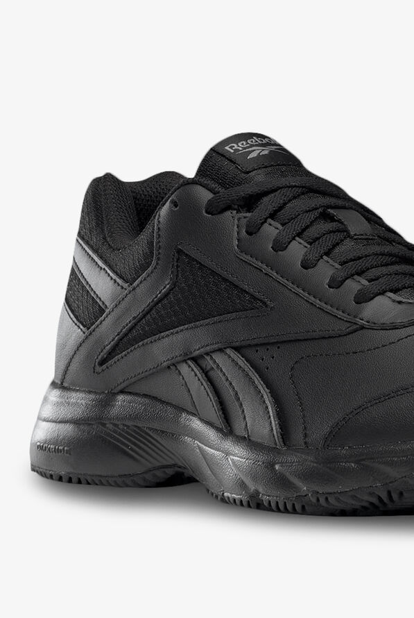 Reebok Men's Work N Cushion 4.0 SR Athletic Lace Up Shoes - Black/Black - 3