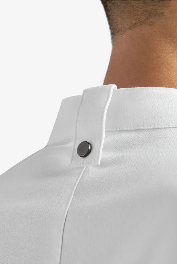 Chaqueta reversible manga larga de gastronomía CHEF 360 STRETCH con 2 bolsillos y doble abotonadura para hombre - White - 3