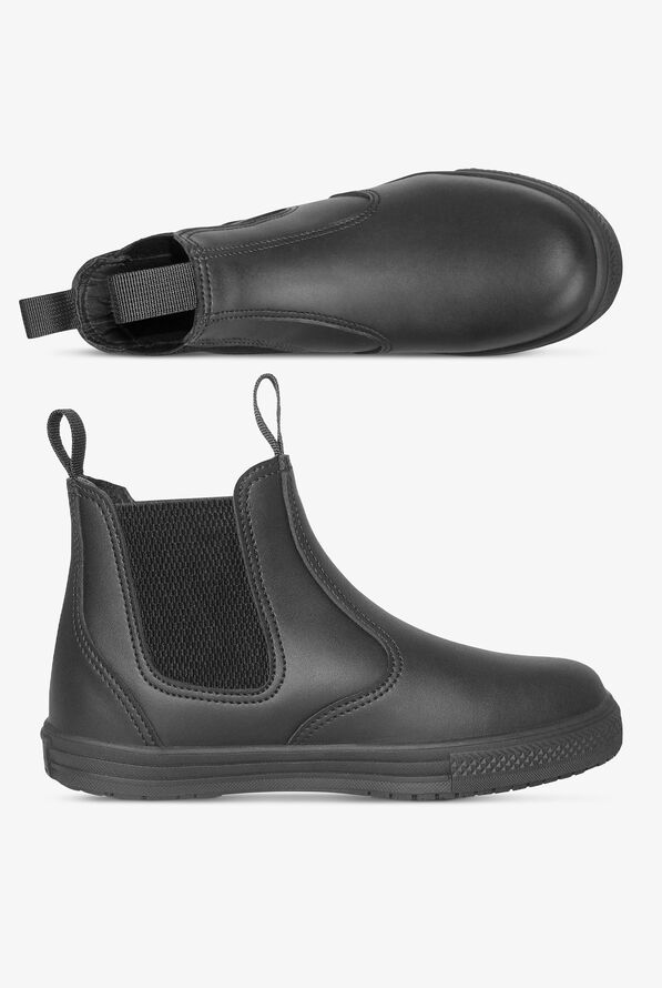 Genuine Grip Women's Black Pull On Work Boots - Black - 1