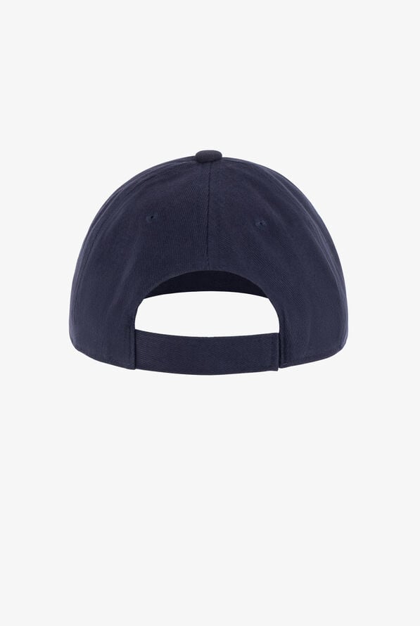 Unstructured 6-Panel Unisex Adjustable Chef Baseball Cap - Navy - 2