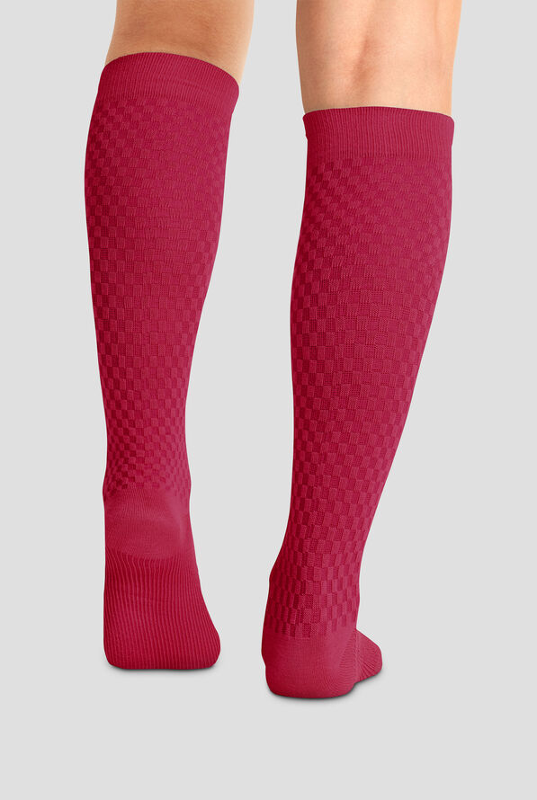 Calcetines de compresión suave Cherokee para mujer - 8-12 mmHg - Red - 3