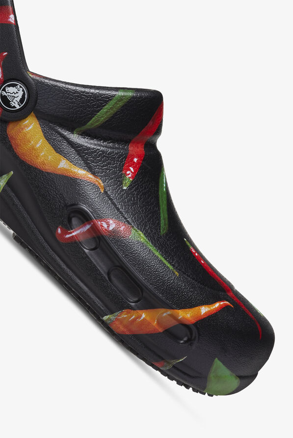 Zuecos unisex Crocs Bistro Graphic Pepper/Black - null - 3