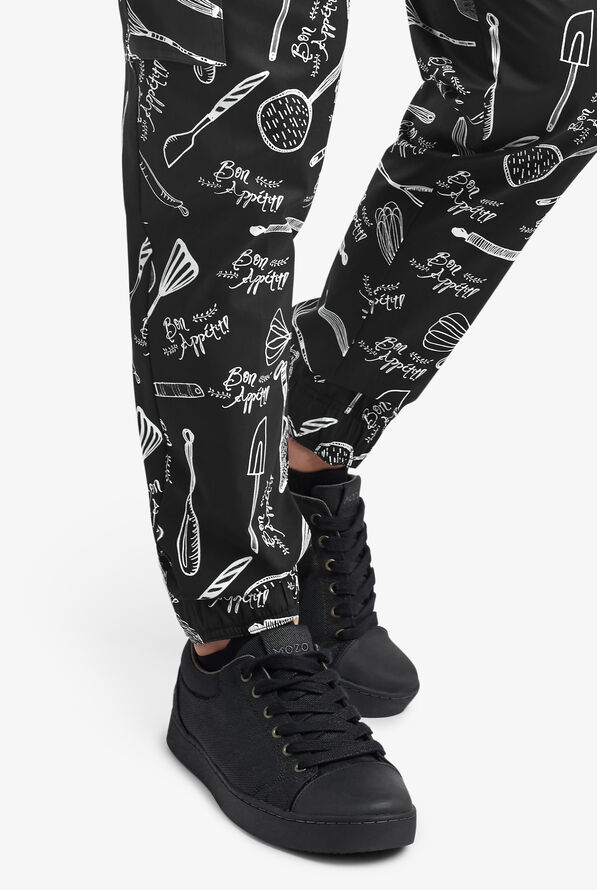 CHEF 360 Bon Appetit Men's 7-Pocket Utility STRETCH Chef Jogger - null - 5