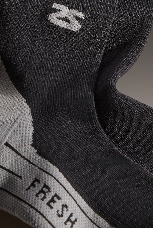 Zensah Unisex 15-20 mmHg Moderate Compression Socks - Black - 6