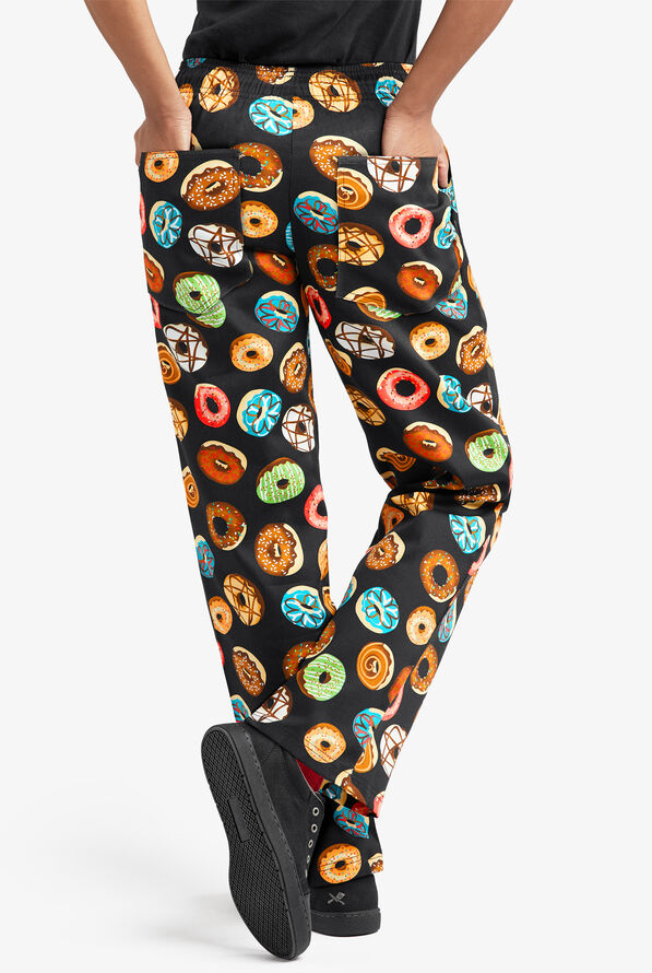 Pantalón estampado UA CHEF™ Donuts con cintura elástica y 4 bolsillos para mujer - null - 4