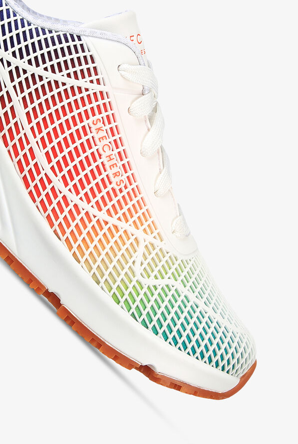 Skechers Work Women's Uno SR White Lace Up Athletic Shoes - null - 4