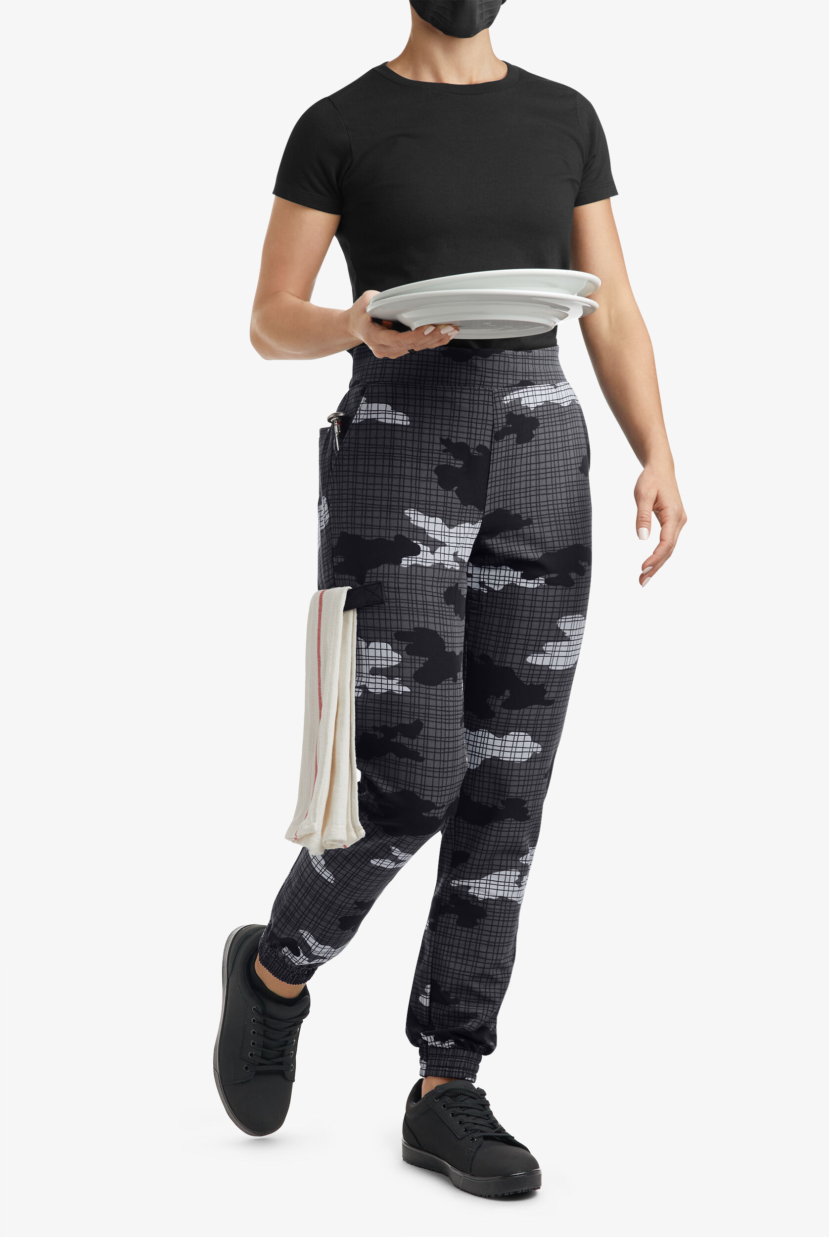 Chef Camouflage Pants, Stretch Chef Pants