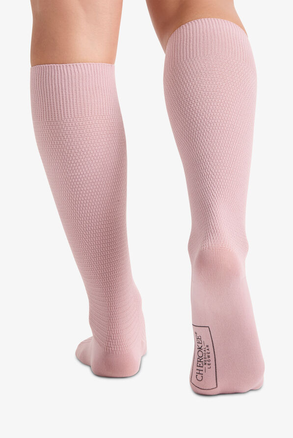 Cherokee Women's 8-12 mmHg Light Compression Socks - Mauve Haze - 2