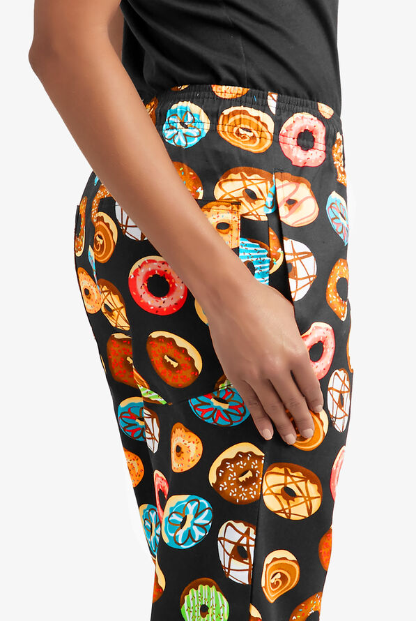 Pantalón estampado UA CHEF™ Donuts con cintura elástica y 4 bolsillos para mujer - null - 3