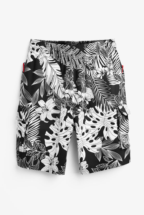 UA CHEF™ Jungle Paradise Men's Cargo Printed Chef Shorts - null - 1