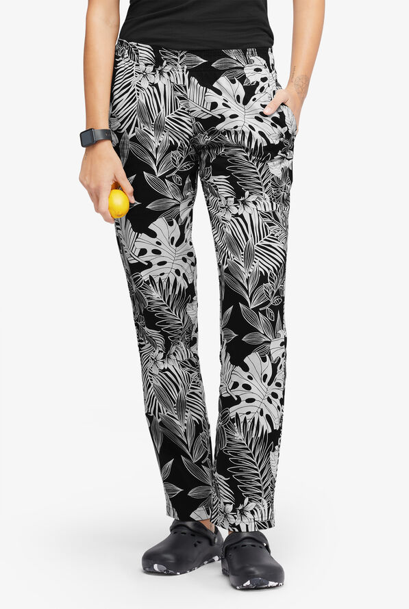 UA CHEF™ Jungle Paradise Women's 4-Pocket Printed Chef Pants - null - 1
