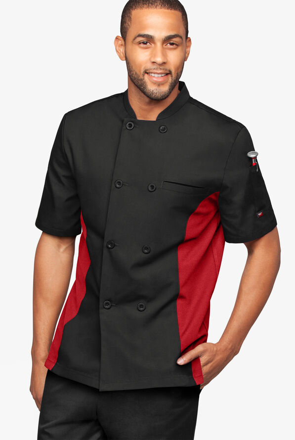 Lightweight Men's Short Sleeve Coat, Men's Lightweight Chef Coats