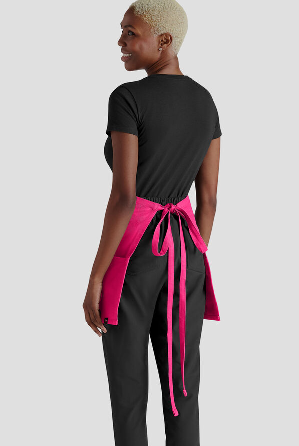 Industry Line Cavalry Twlil Unisex 3-Pocket Waist Apron - Reactive Pink - 4