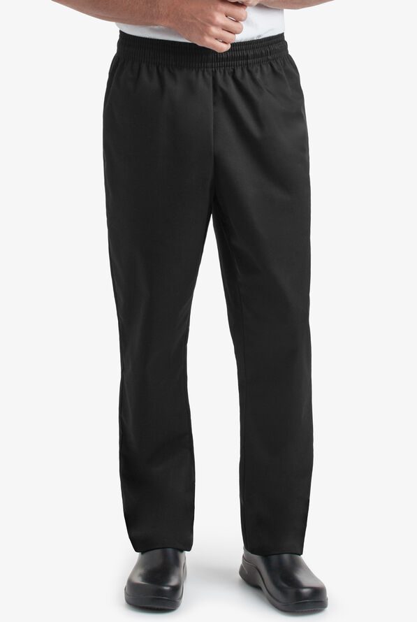 Pantalón de gastronomía On the Line Value estilo holgado con 4 bolsillos para hombre - Black - 1