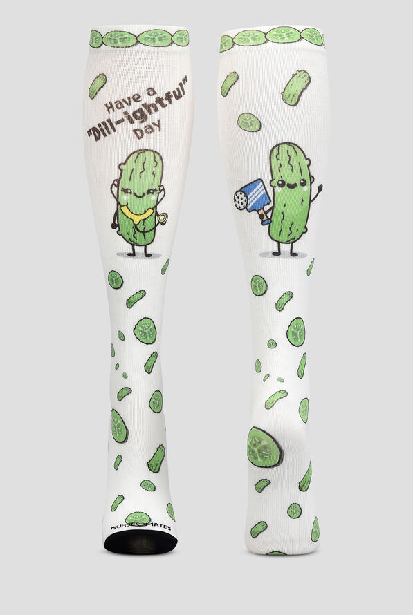 Nurse Mates Dill-Lightful Women's 12-14 mmHg Light Compression Socks - null - 1