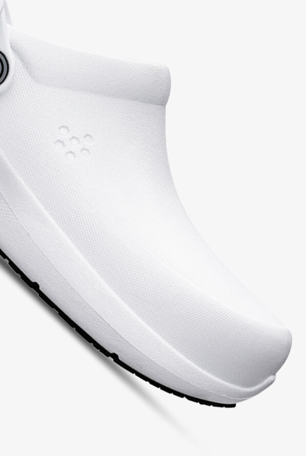 Joybees Work Unisex White Black Clogs - null - 3