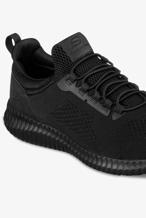 Skechers Work Men's Cessnock SR Athletic Slip On Shoes - Black - 3