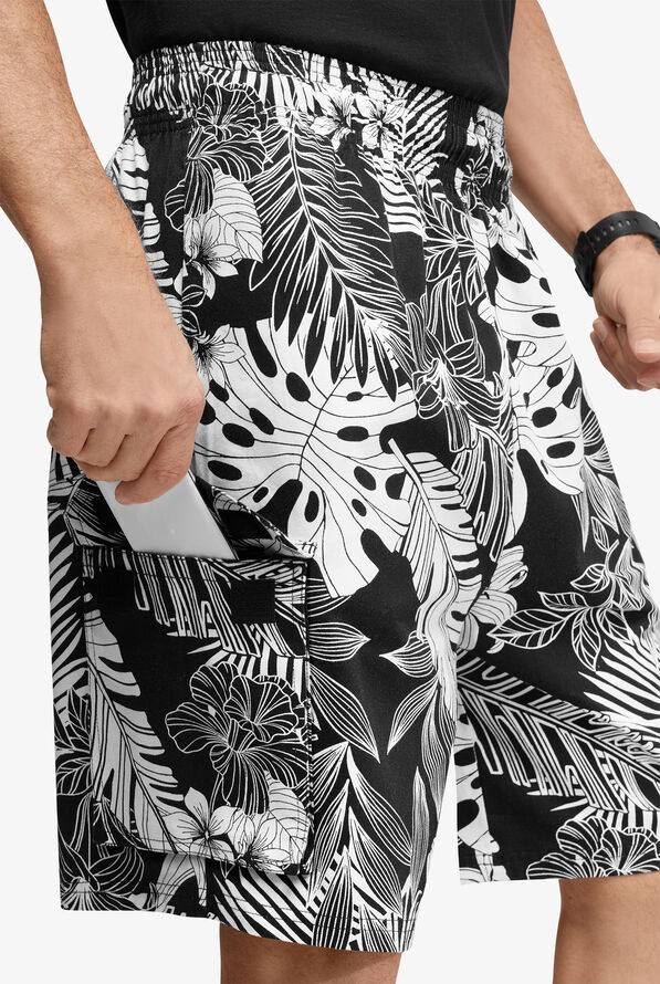 UA CHEF™ Jungle Paradise Men's Cargo Printed Chef Shorts - null - 3