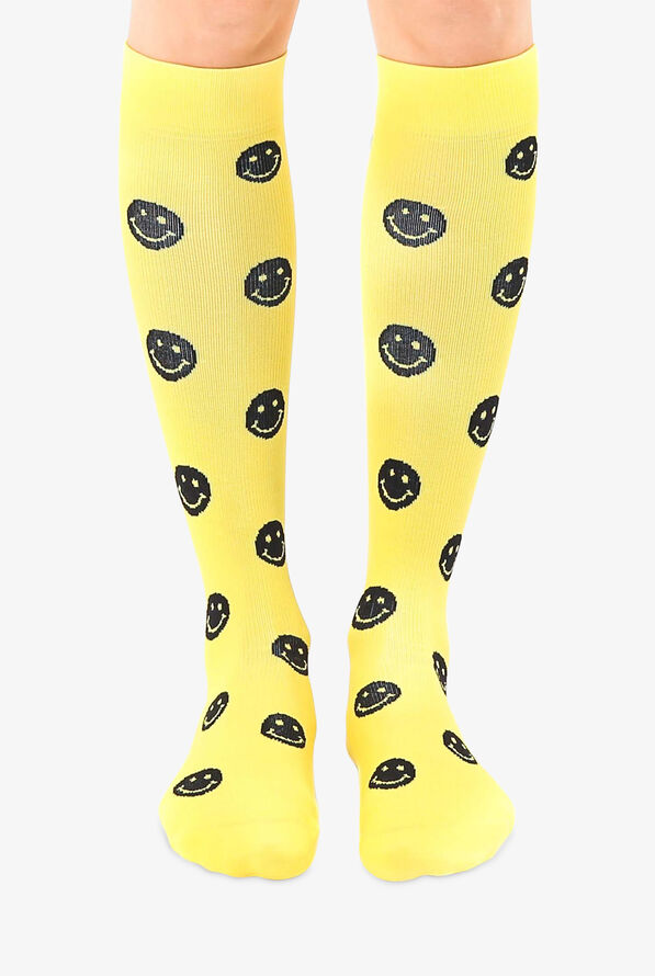 Living Royal Smiley Women's 15-20 mmHg Moderate Compression Socks - null - 1