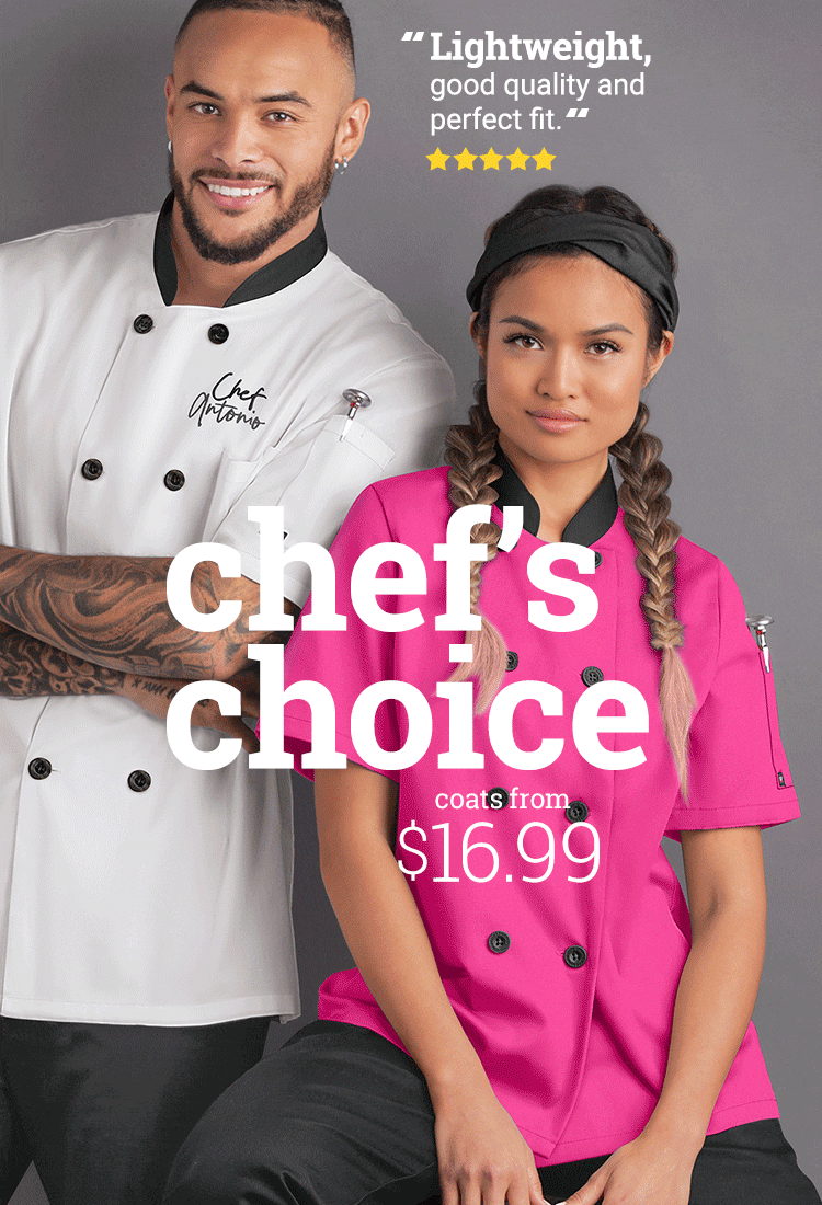 Chef Uniforms, Chef work uniforms and workwear by