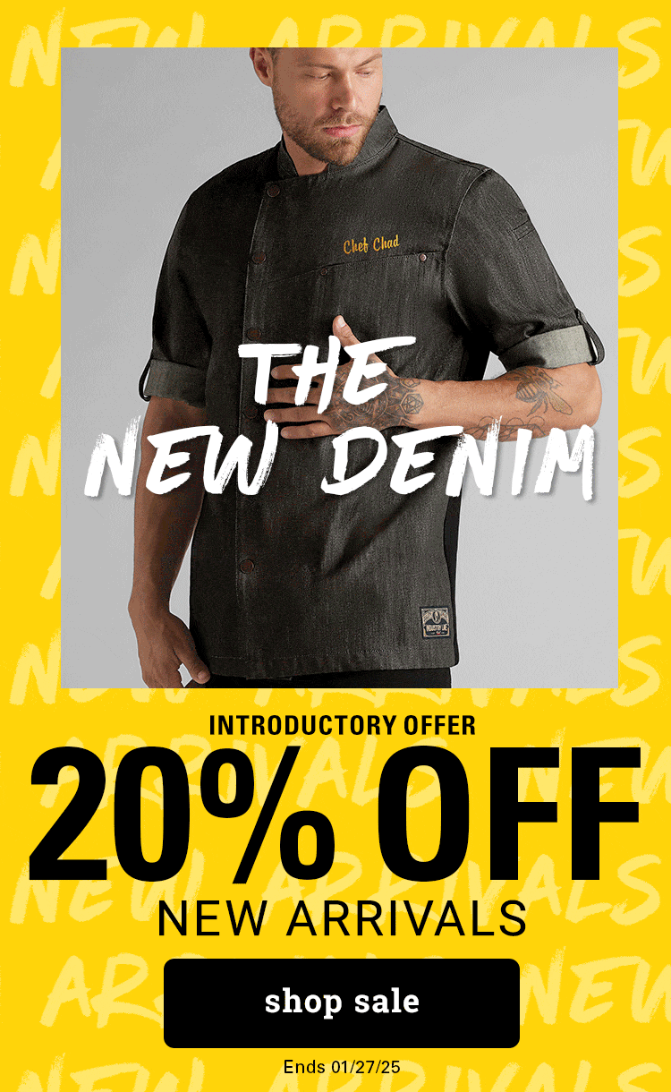 Gran colección de uniformes de chef de calidad única exclusivamente por