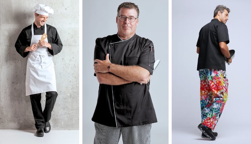 Black Chef Coats