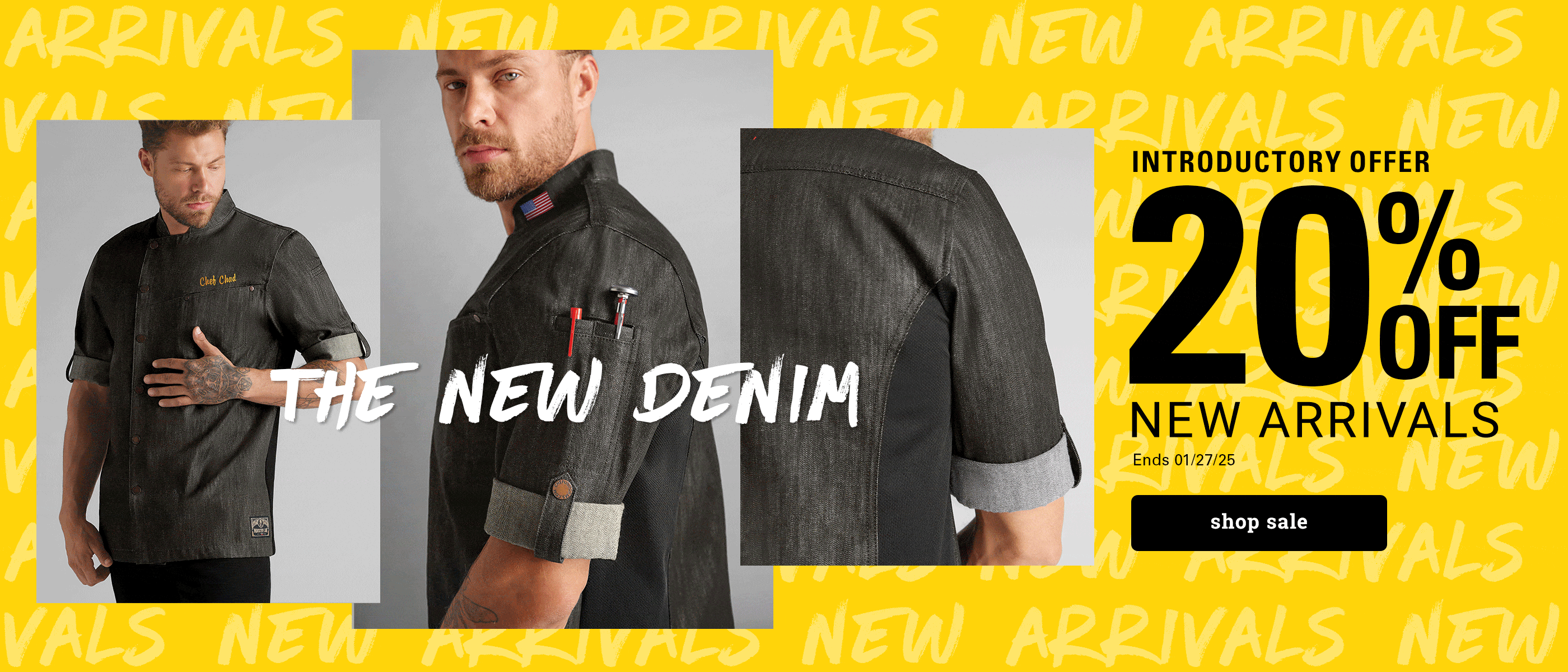 Gran colección de uniformes de chef de calidad única exclusivamente por